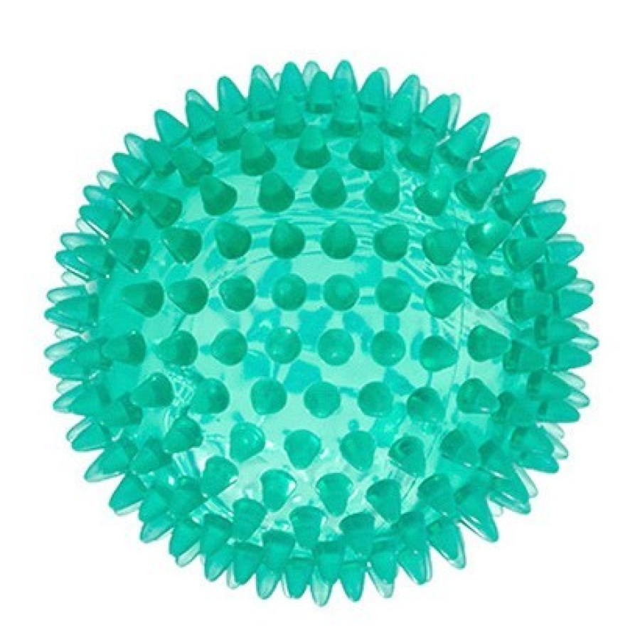 Мяч массажный с шипами Gymnic Reflexball (Зеленый 10 см)