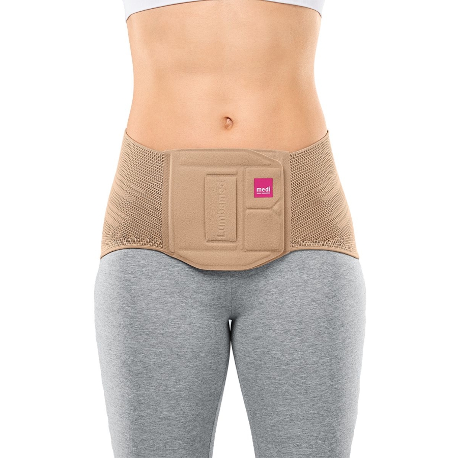 Бандаж поясничный с вкладышем Vario-Flex LUMBAMED PLUS женский (Бежевый, I)
